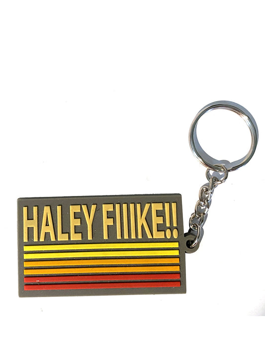 🎁 Porte-clés en silicone "Haley Fiiike" (100% off)