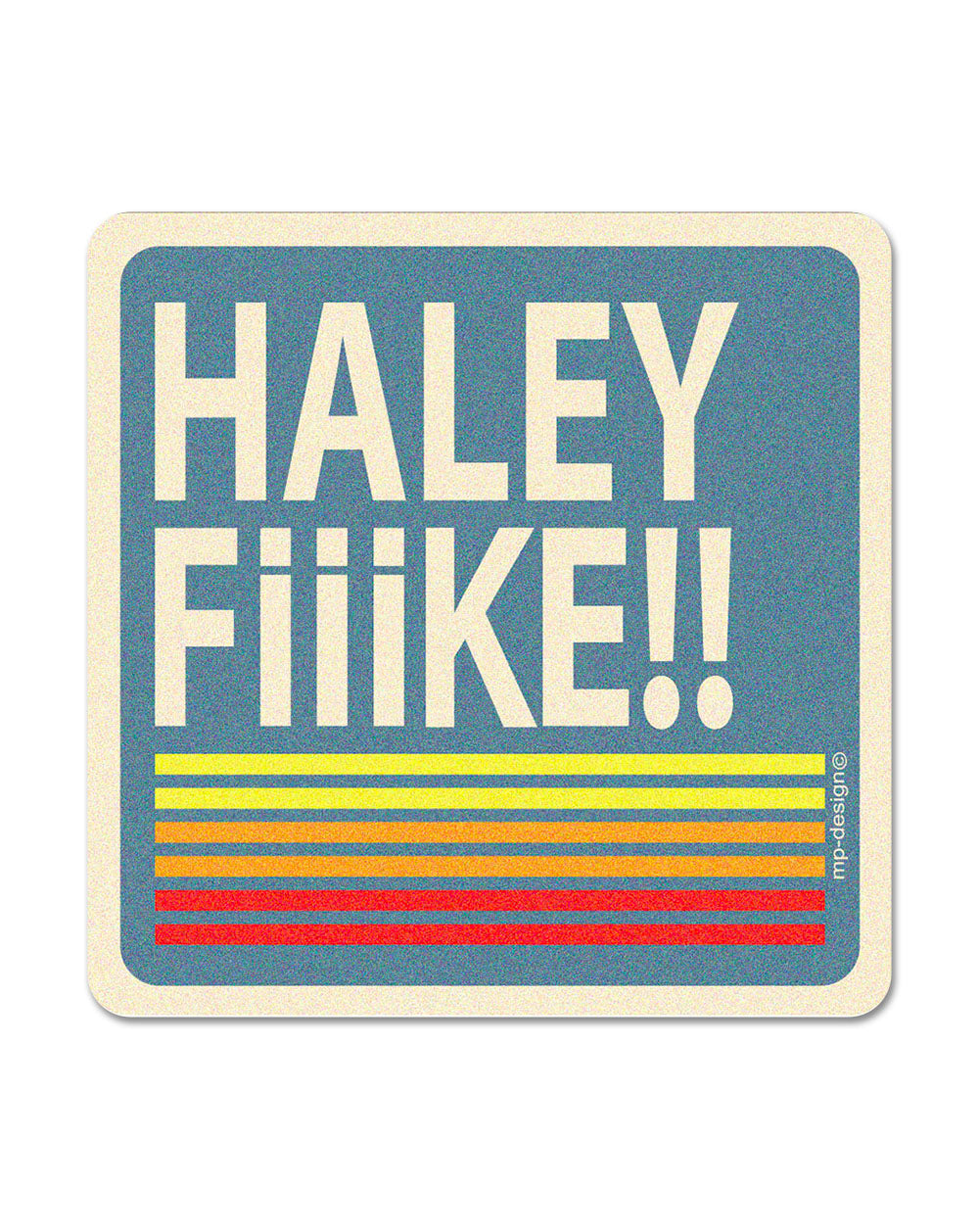 🎁 Sous-Bock Mat "Haley Fiiike" (100% off)