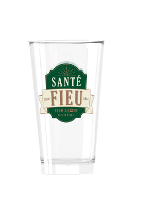 Verre à bière "Santé Fieu" 37cl