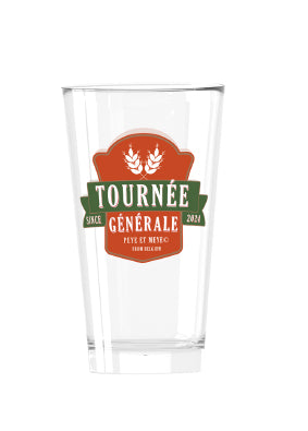 Verre à bière "Tournée Générale" 37cl