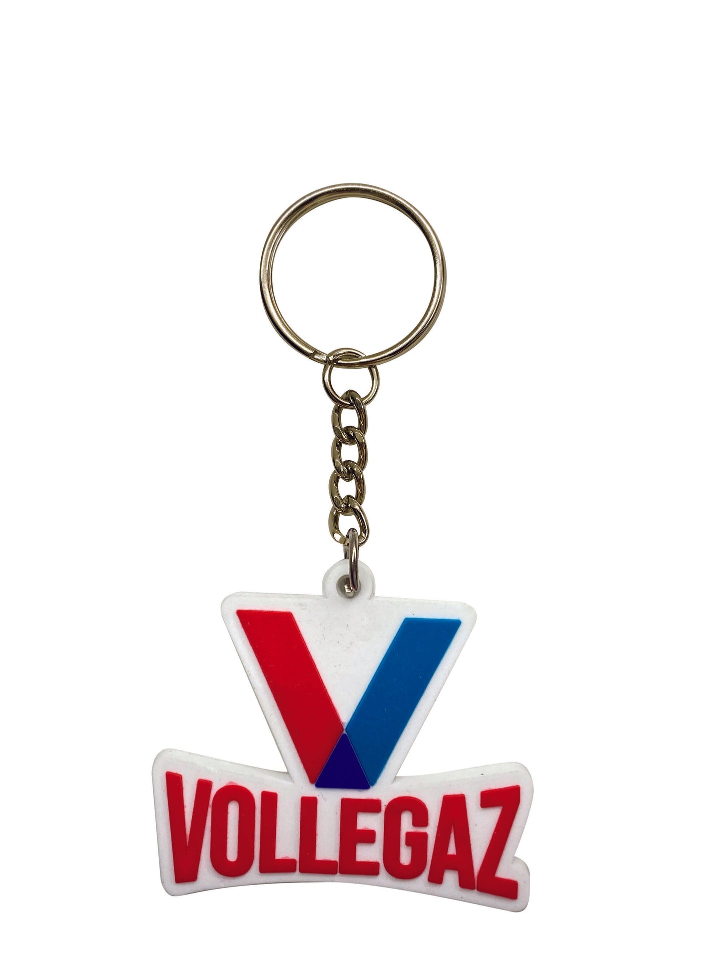 Porte-clés en silicone "Volle Gaz"