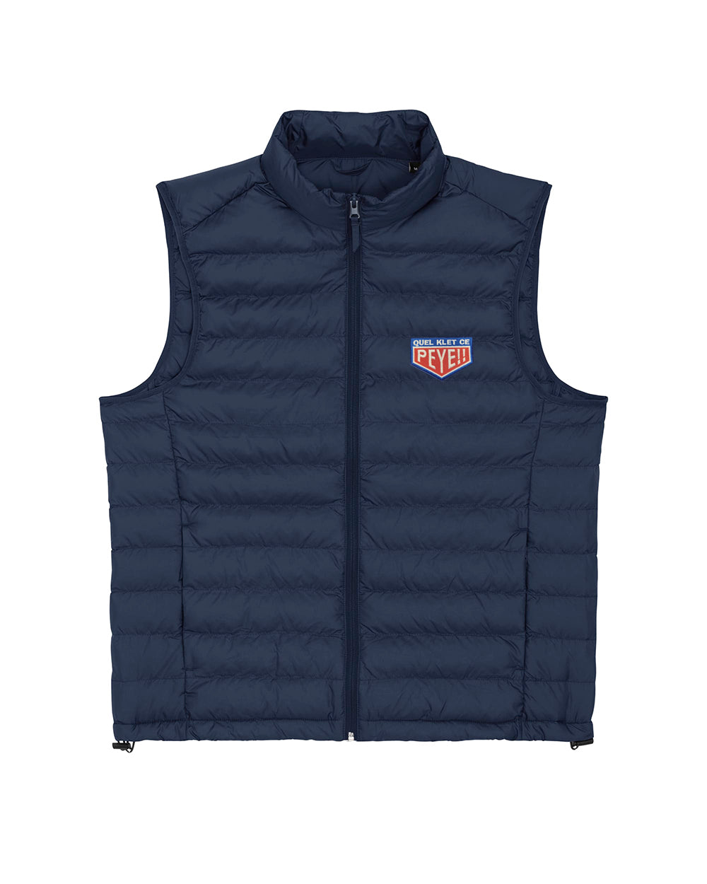 Veste bodywarmer matelassée homme "Quel Klet ce Peye"