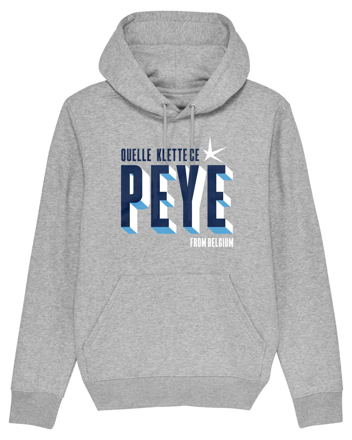 Sweatshirt à capuche Unisexe "Quelle Klette ce Peye"