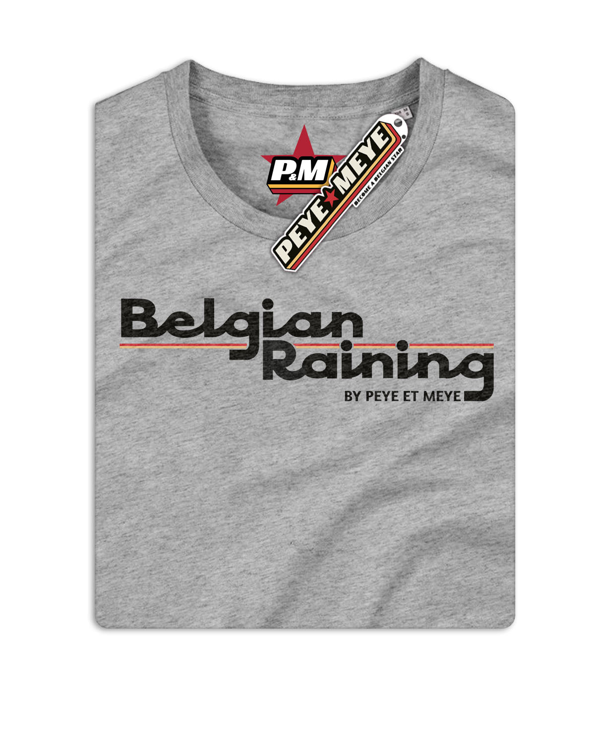 T-Shirt Unisexe "Belgian raining"