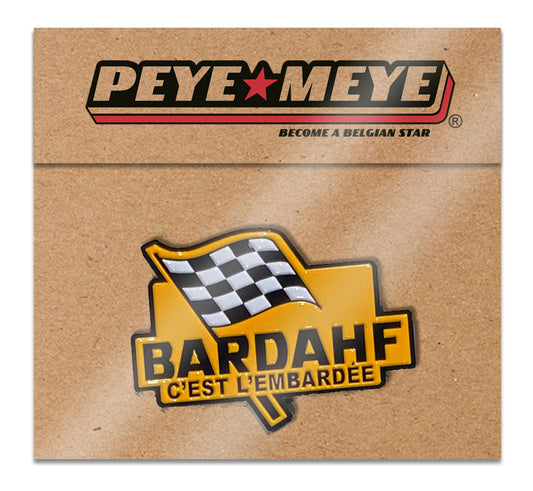 🎁 Aimant en métal "Bardahf, c'est l'embardée" (100% off)