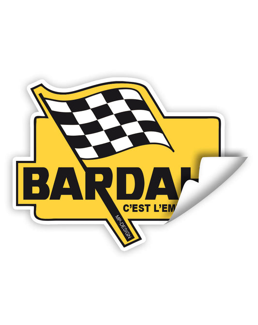 🎁 Autocollant de haute qualité "Bardahf, c'est l'embardée" (100% off)