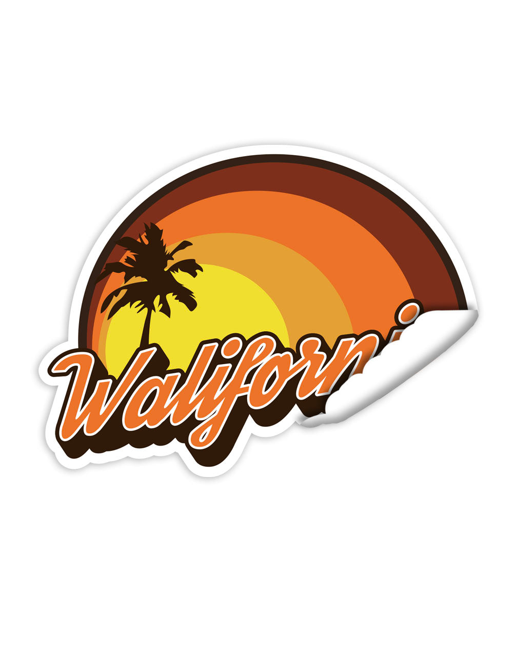 Autocollant de haute qualité "Walifornia"