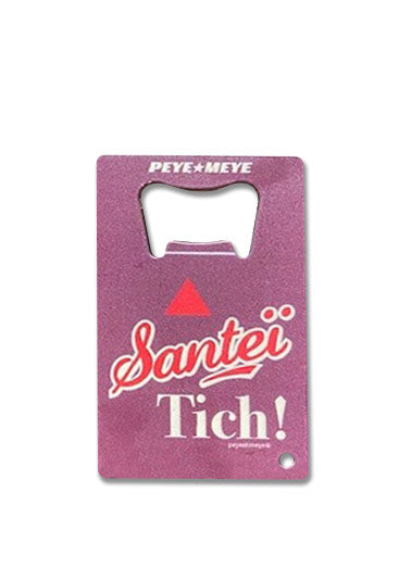 Décapsuleur et porte-clés en métal "Santeï Tich"