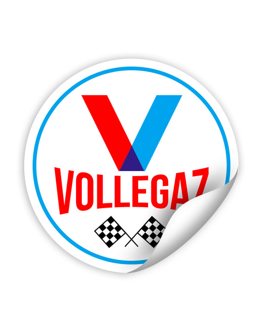 Autocollant de haute qualité "Vollegaz"