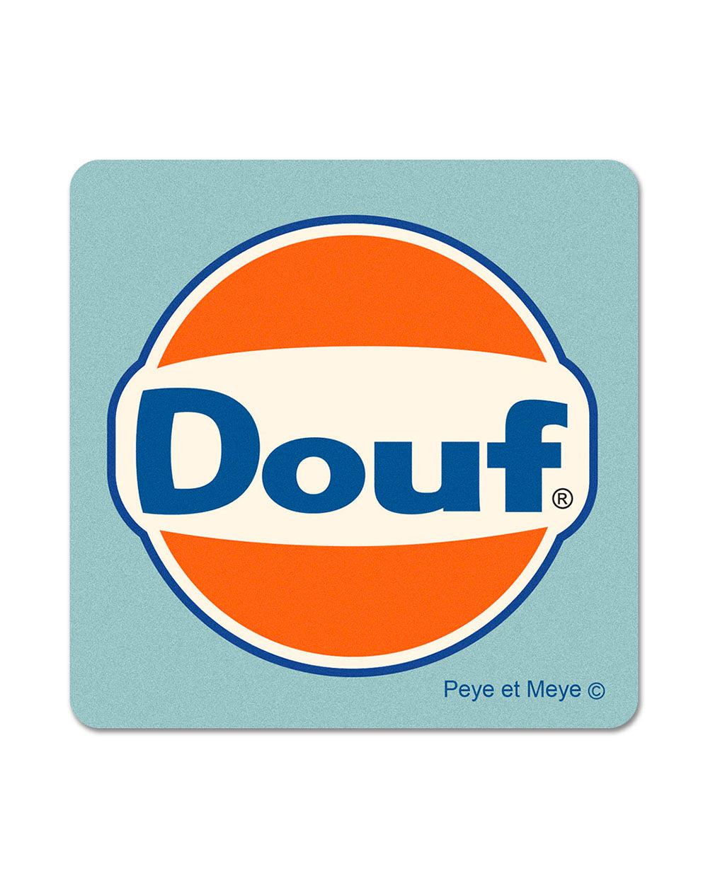 Sous-Bock Mat "Douf"