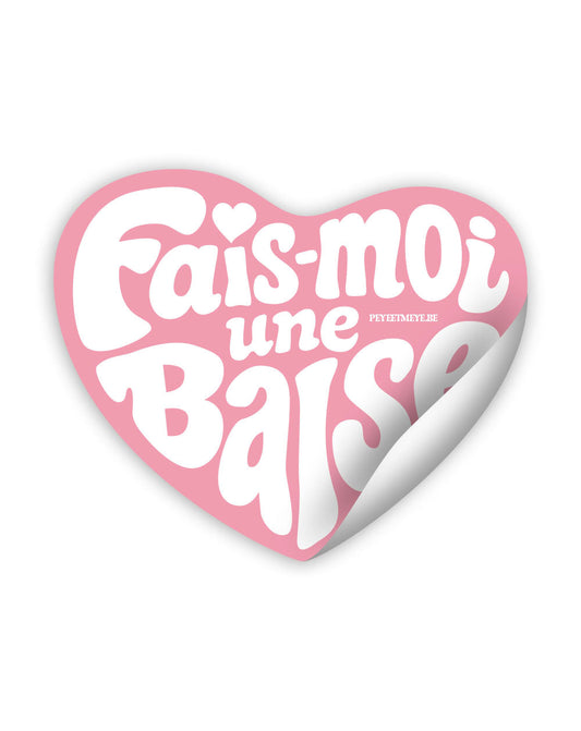 🎁 Autocollant de haute qualité "Fais-moi une Baise" (100% off)