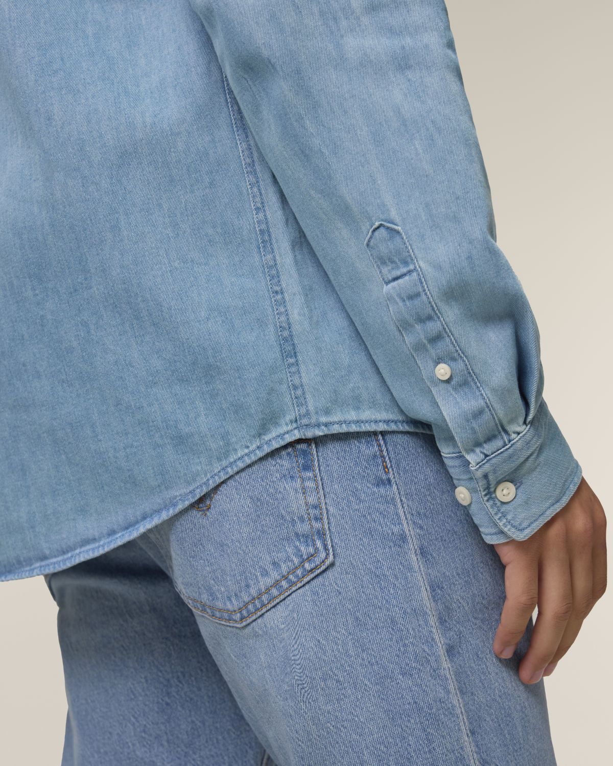 Chemise homme Denim "Ma Vie de Papa"
