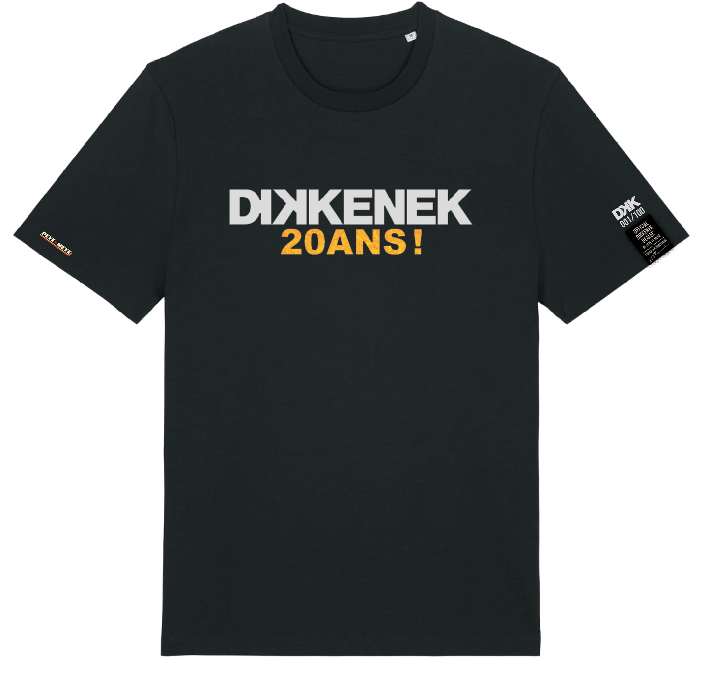 T-Shirt Unisexe Dikkenek - Édition Collector 20 ans