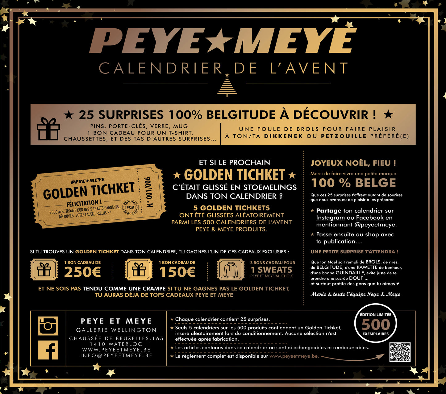 Précommande : Calendrier de l'Avent 2026 - 25 surprises