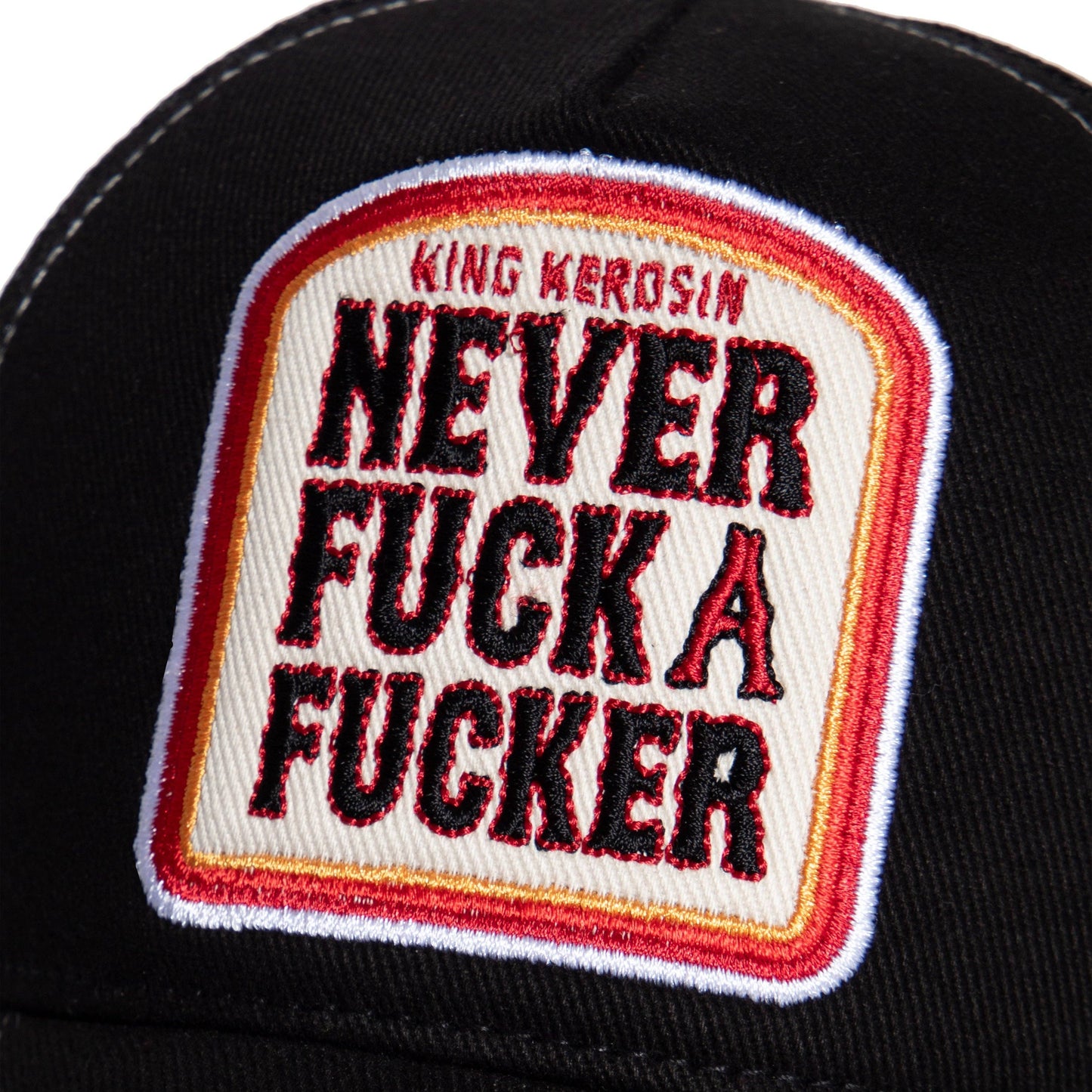 Casquette de camionneur «Never Fuck a Fucker»