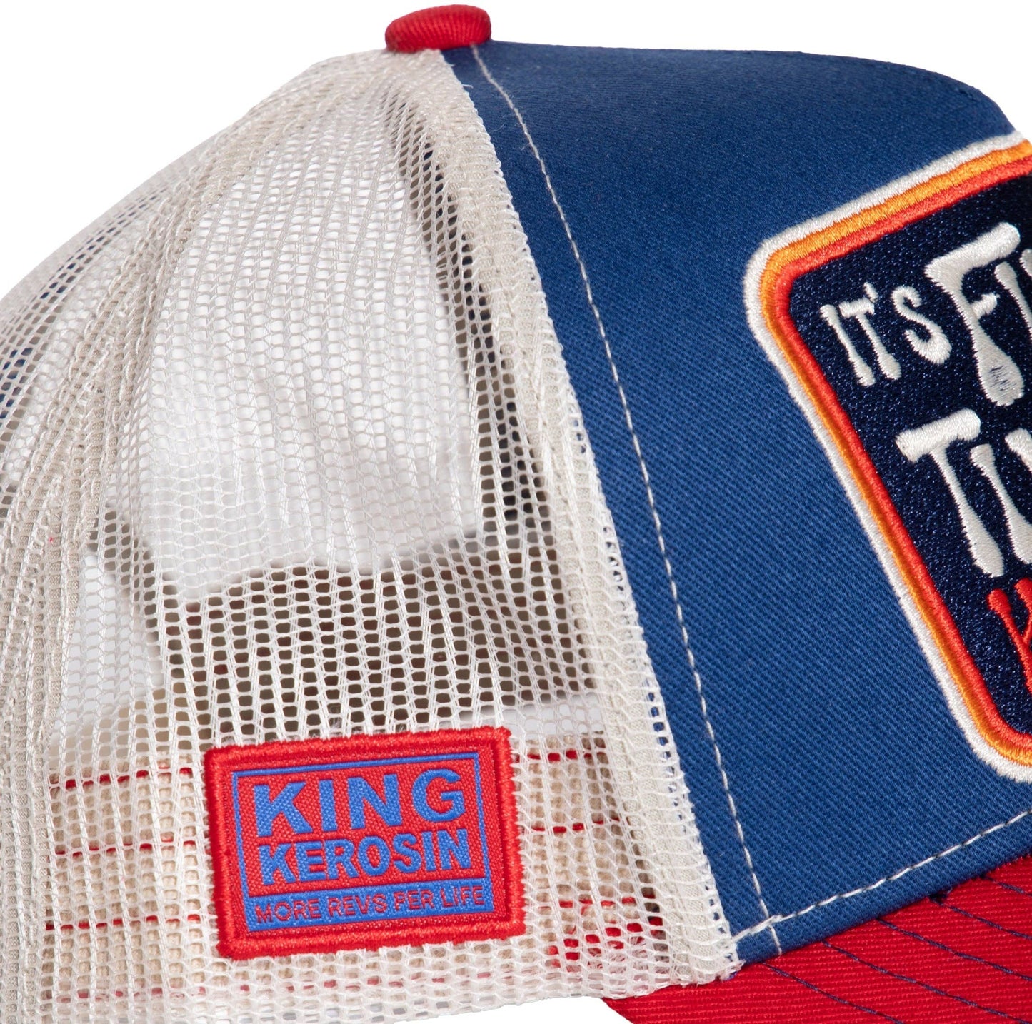 Casquette de camionneur «It's Fucking Time to Ride»