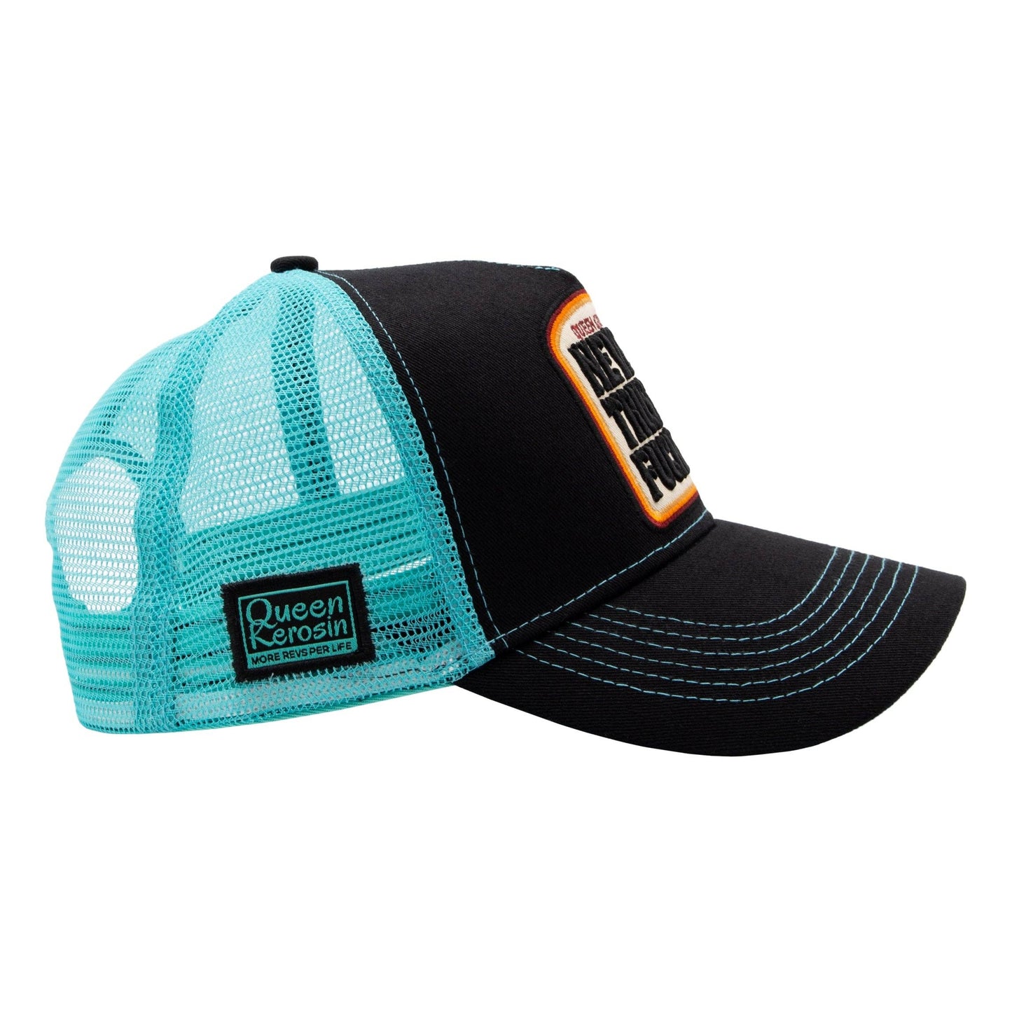 Casquette de camionneur «Ne fais jamais confiance à un enfoiré»