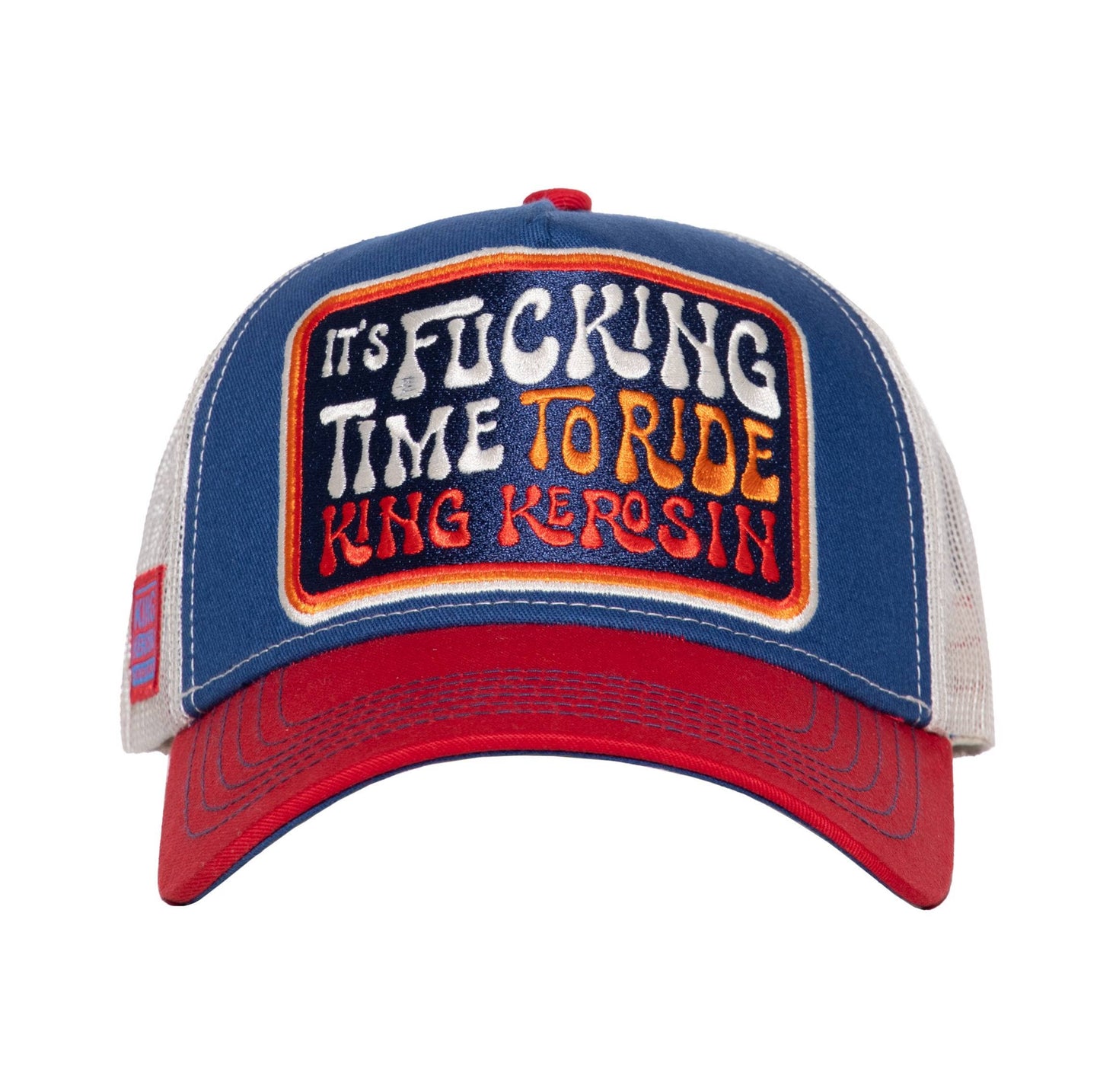 Casquette de camionneur «It's Fucking Time to Ride»