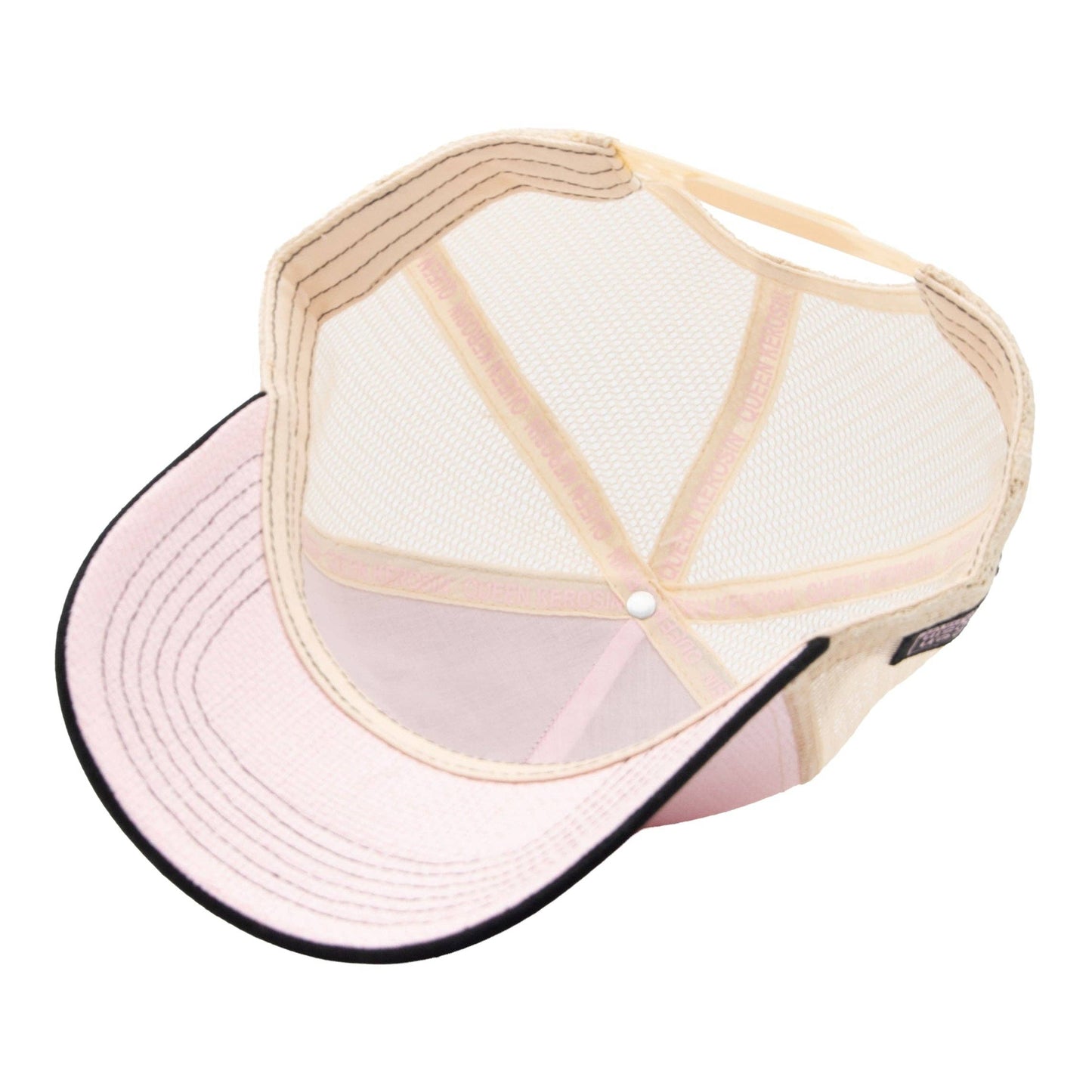 Casquette de camionneur 'Reine de la course' en rose