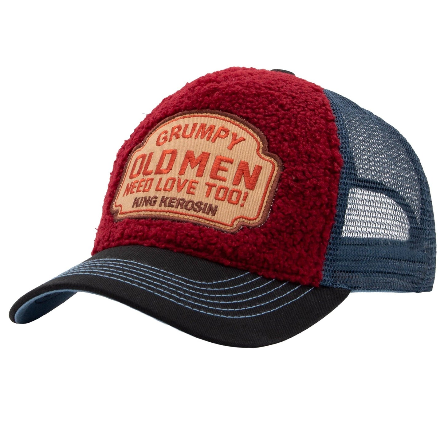 Casquette de camionneur «Grumpy Old Men need love too !»