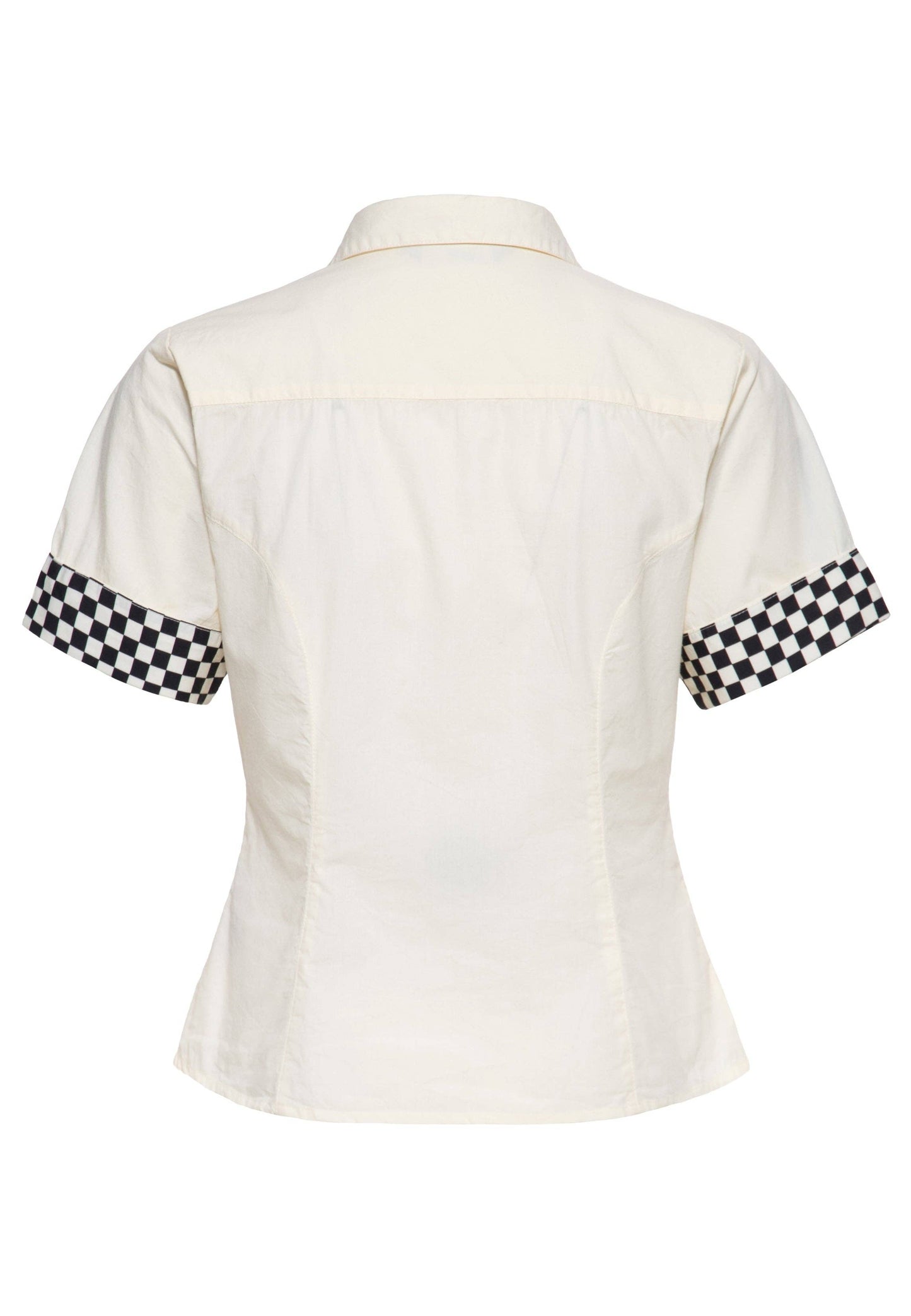 Blouse 'Racing Super Modified' en blanc cassé